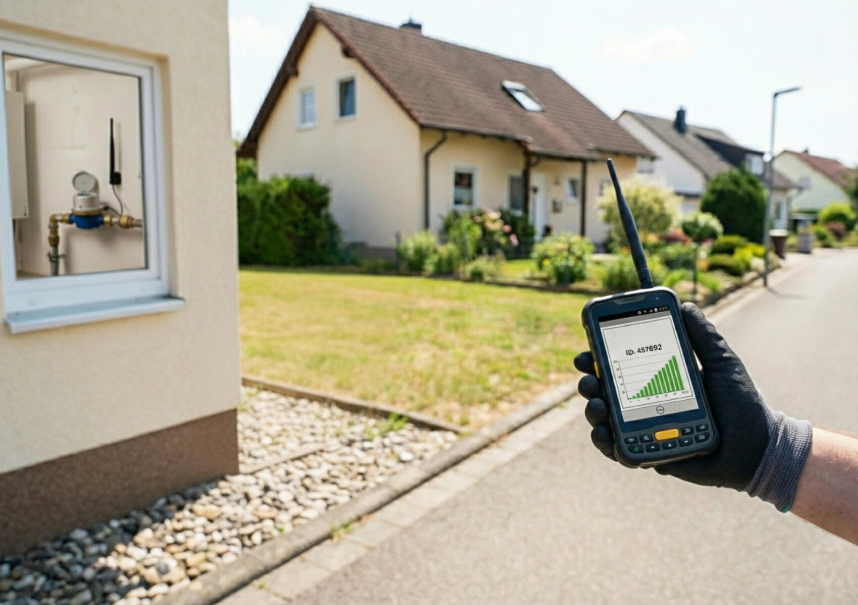 fernauslesung intelligenter wasserzaehler indunet referenz